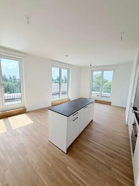 Havelufer Quartier 3 Zimmer mit umherlaufender Terrasse — photo 1